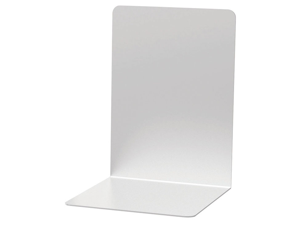 APOYALIBROS METALICO MAUL ALUMINIO 160X150X210 MM PACK DE 2 UNIDADES