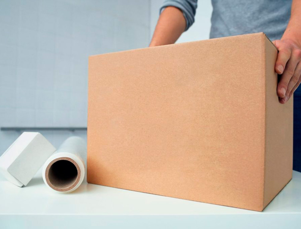 CAJA PARA EMBALAR Q-CONNECT AMERICANA MEDIDAS 500X340X310 MM ESPESOR CARTON 5 MM