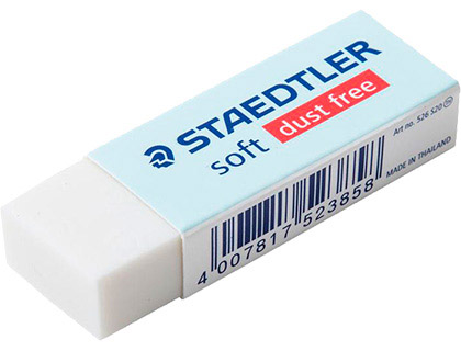 GOMA DE BORRAR STAEDTLER SOFT BLANCA 526 S20