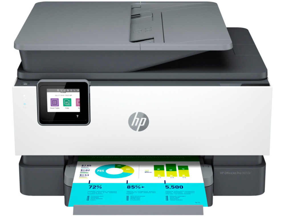 EQUIPO MULTIFUNCION HP OFFICEJET PRO 9120B COLOR TINTA 21 PPM WIFI ESCANER COPIADORA INPRESORA Y FAX