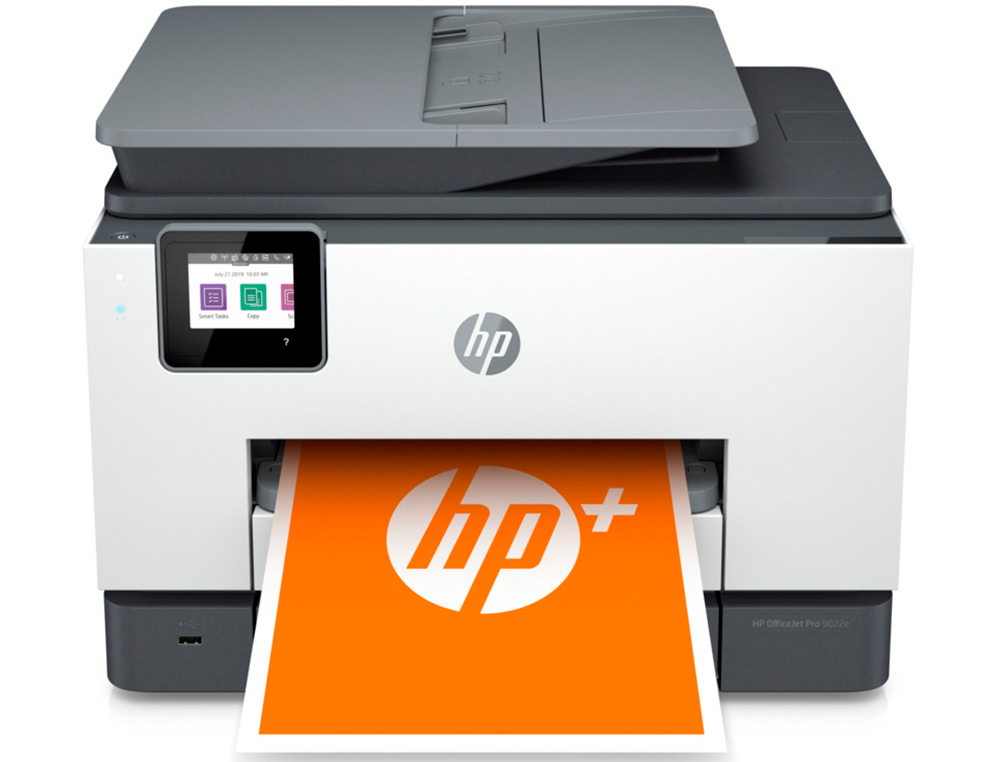 EQUIPO MULTIFUNCION HP ENVY 9022E COLOR TINTA 24 PPM WIFI ESCANER COPIADORA IMPRESORA FAX BANDEJA DE ENTRADA 500