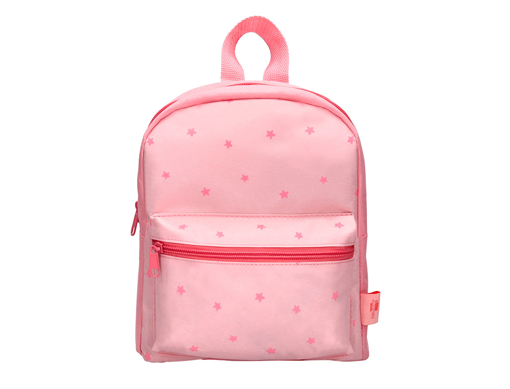 MOCHILA PREESCOLAR LIDERPAPEL KIDS ROSA 250X115X210 MM