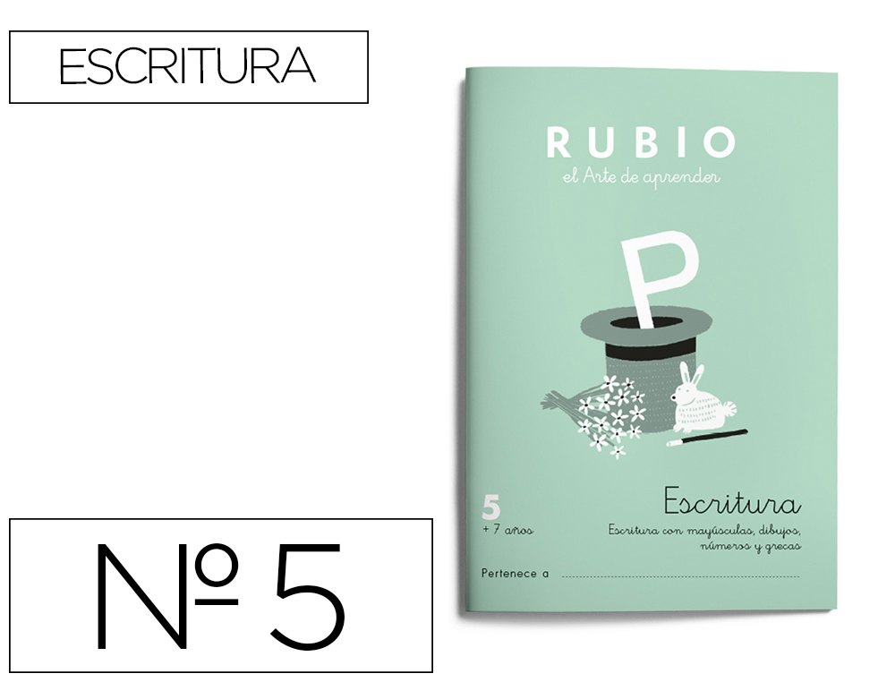 CUADERNO RUBIO CALIGRAFIA N 5