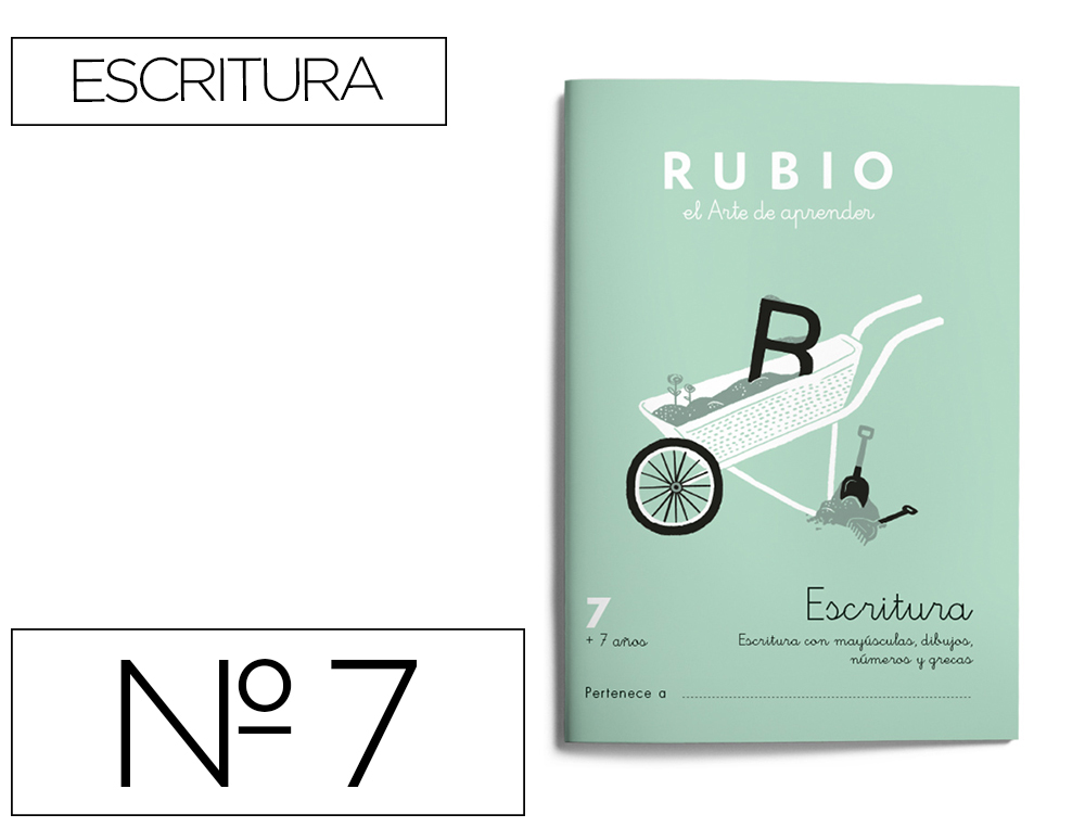 CUADERNO RUBIO CALIGRAFIA N 7