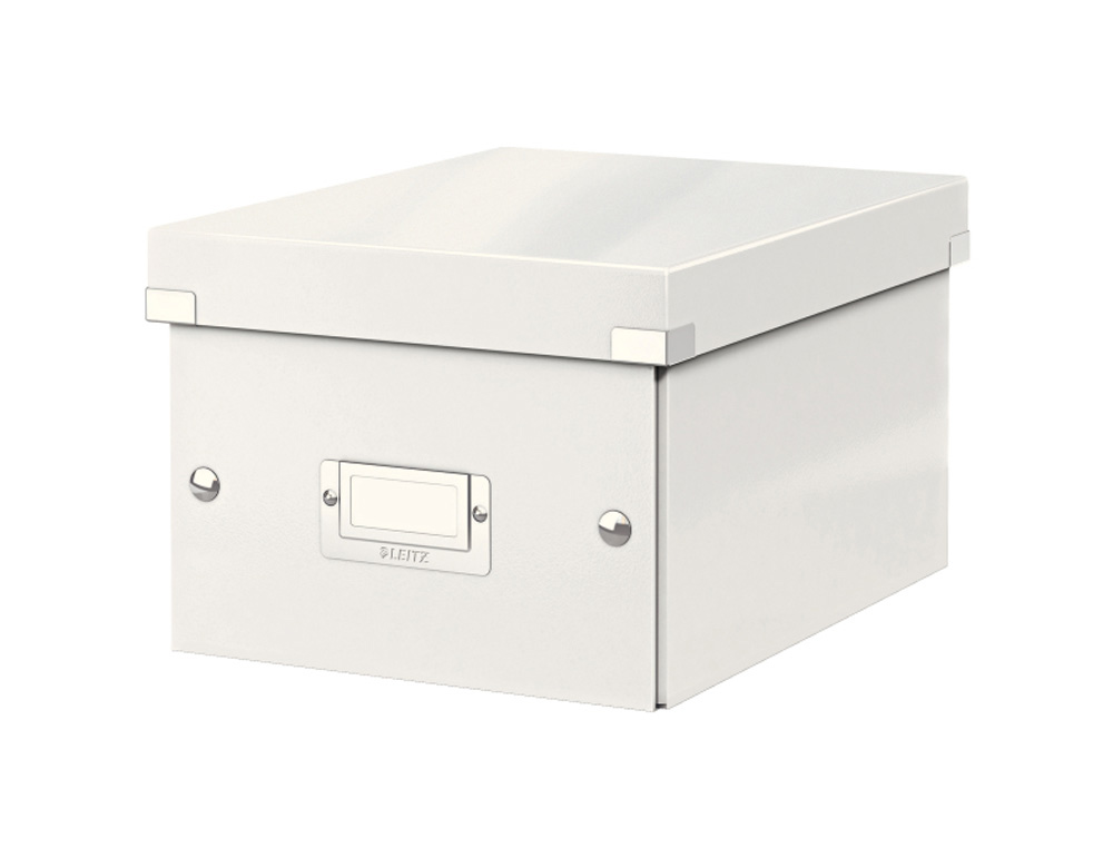 CAJA DE ALMACENAMIENTO LEITZ CLICK&STORE PEQUEA COLOR BLANCO 216X160X282 MM