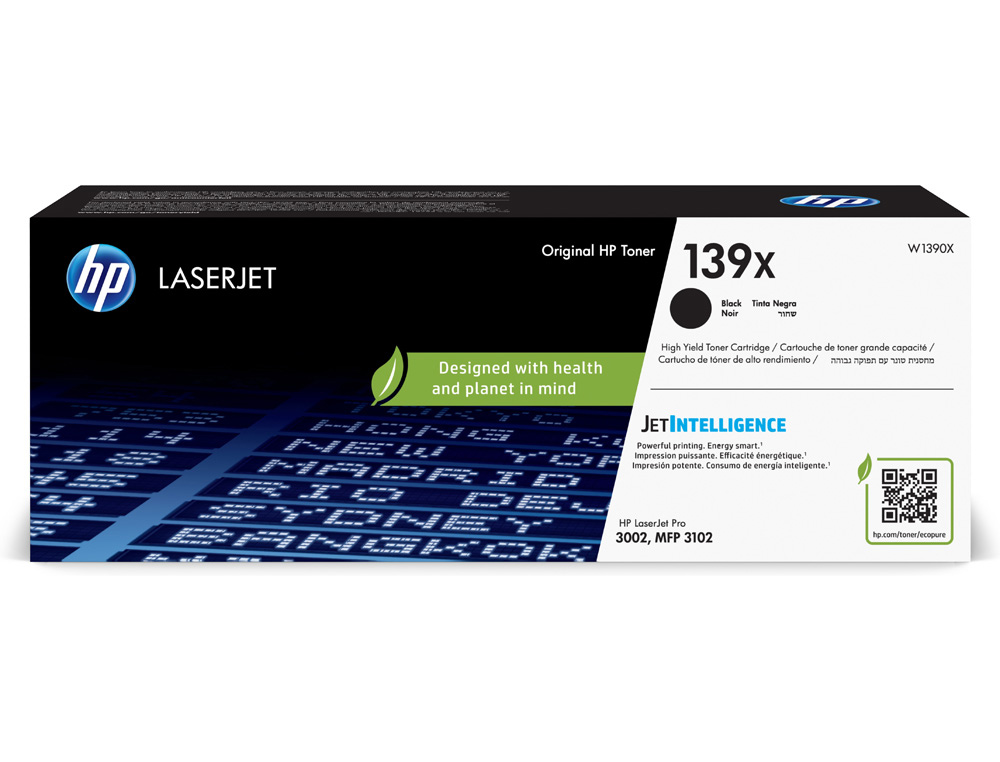 TONER HP N 139X LJ PRO 3002 NEGRO 4.000 PAGINAS