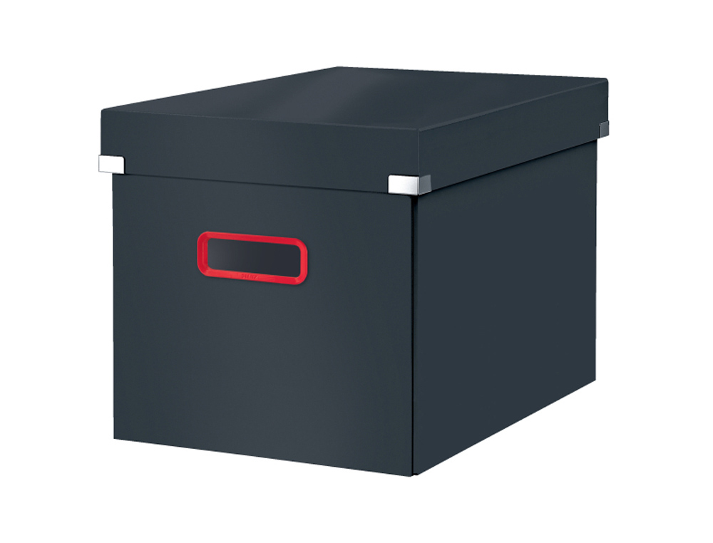 CAJA LEITZ CLICK&STORE CUBICA GRANDE COLOR GRIS 320X360X310 MM