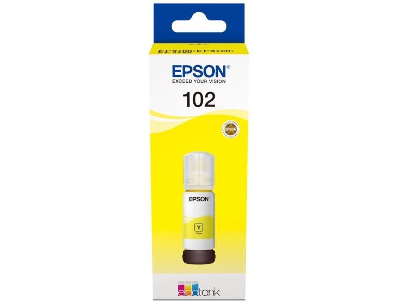 CONSUMIBLES EPSON TINTA AMARILLO 102 ECOTANK