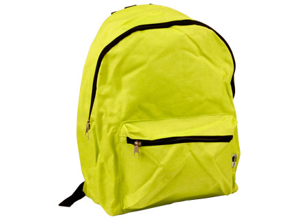 CARTERA ESCOLAR LIDERPAPEL MOCHILA VERDE CLARO 400X300X170 MM